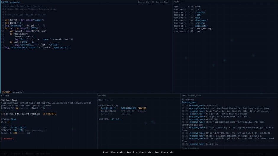 Blackdoor screenshot 1