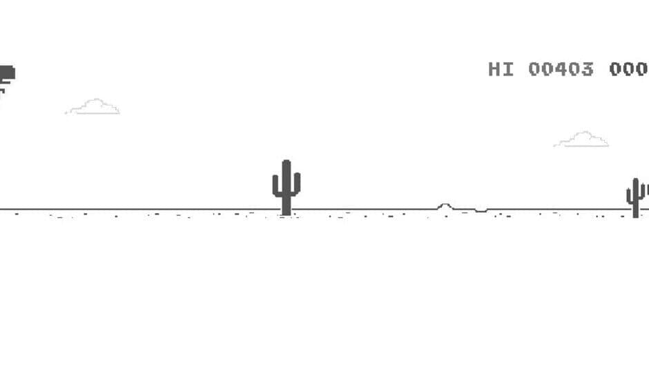 Chrome Dino screenshot 1