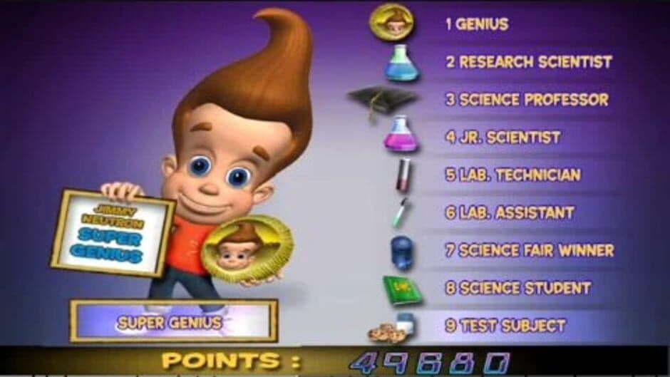 Jimmy Neutron vs. Jimmy Negatron screenshot 2