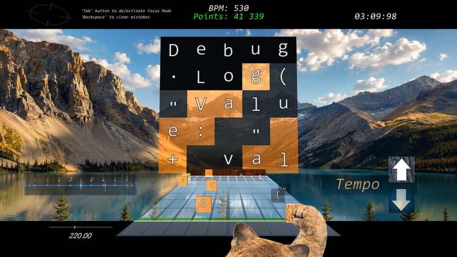 RhythmicTypeX screenshot 1
