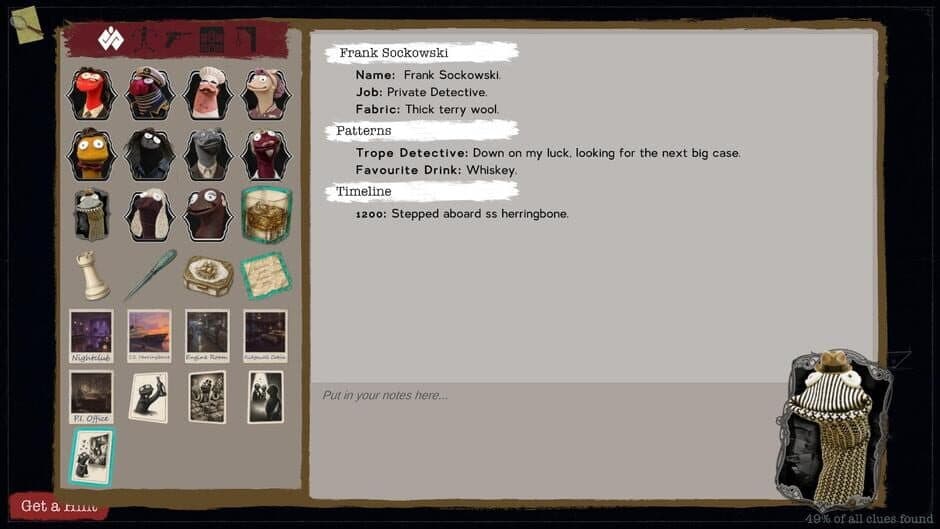 Sockpuppet Noir screenshot 1