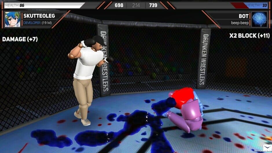 Drunken Wrestlers 2 screenshot 3