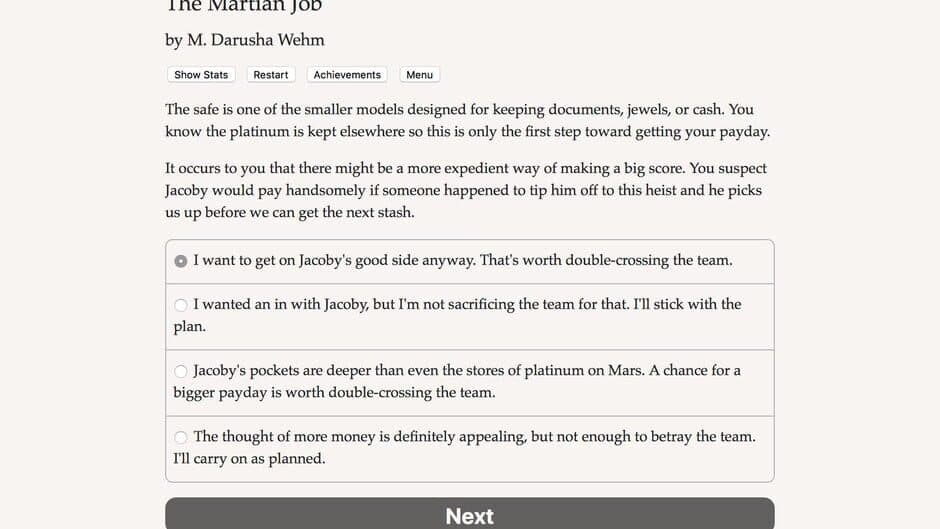 The Martian Job screenshot 4