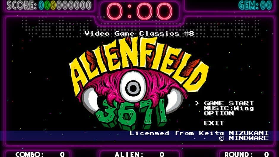 Alien Field screenshot 1