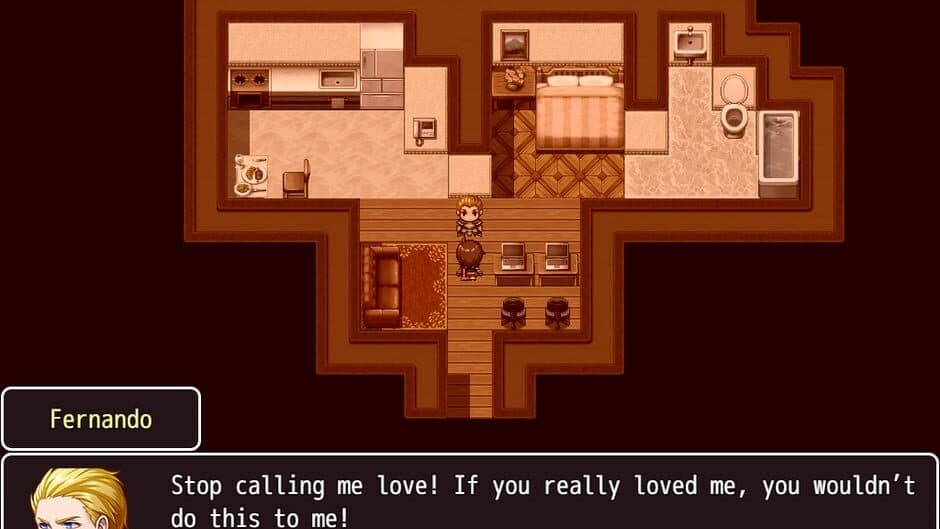 Sick Love - An RPG Maker Novel screenshot 3