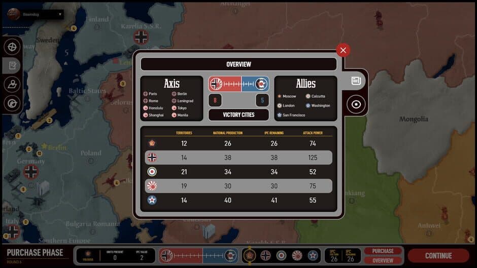 Axis & Allies 1942 Online screenshot 8