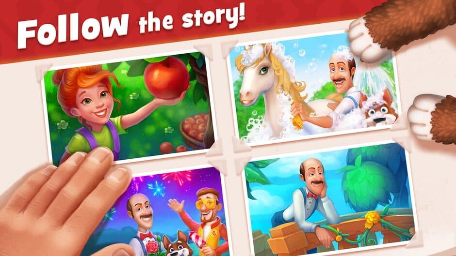 Gardenscapes screenshot 3