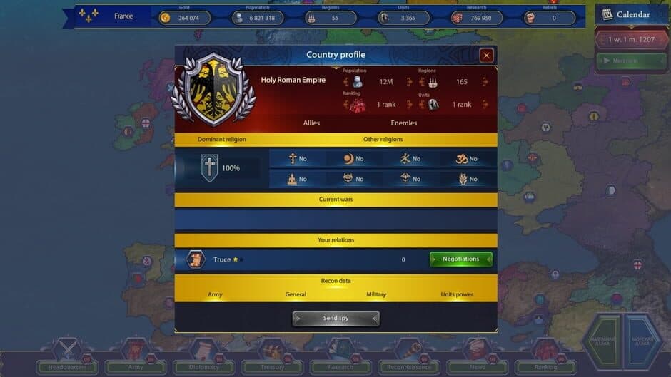 Generals & Rulers screenshot 1
