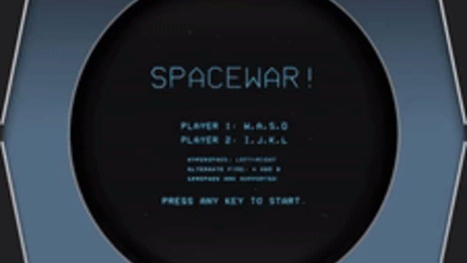 Spacewar! screenshot 1