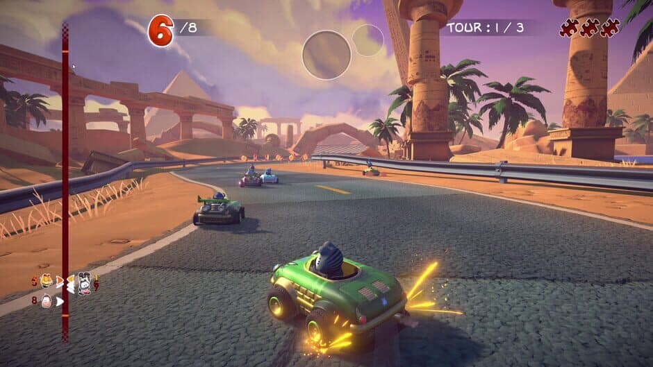Garfield Kart: Furious Racing screenshot 1