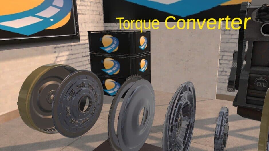 Basic Car Repair Garage VR screenshot 2