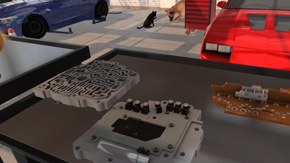 Basic Car Repair Garage VR screenshot 1