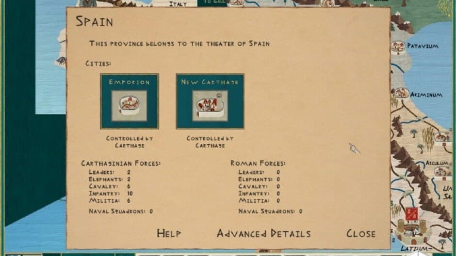 Hannibal: Rome and Carthage in the Second Punic War screenshot 3