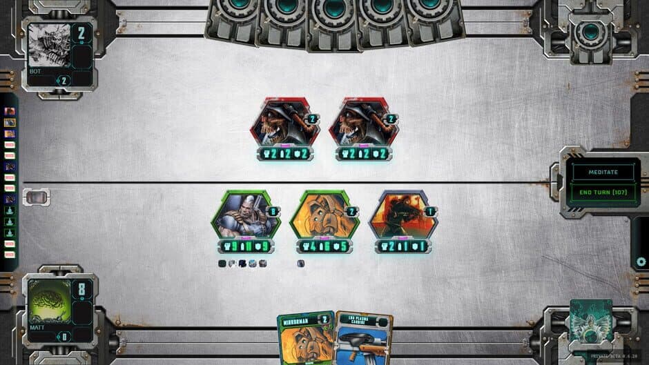Doomtrooper CCG screenshot 2