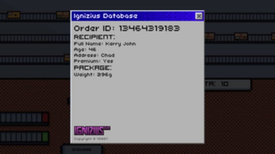 Unpacking screenshot 2