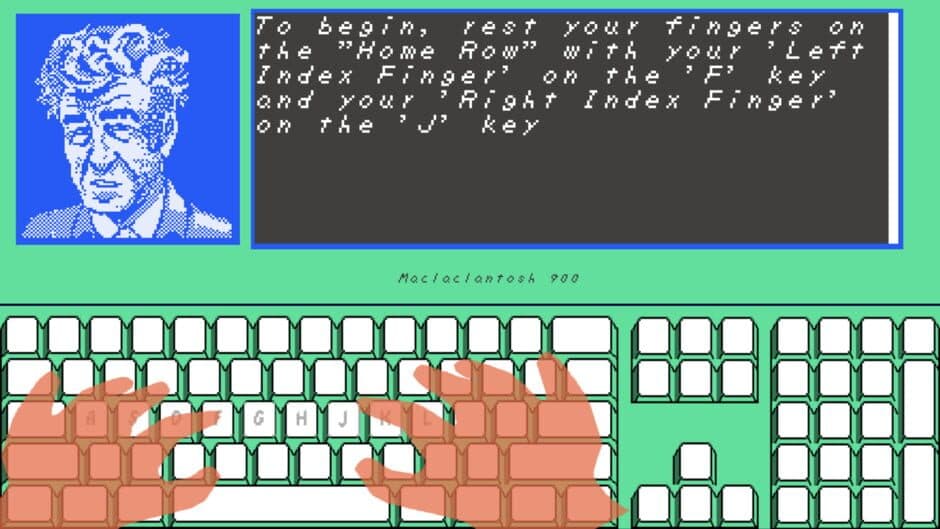 David Lynch Teaches Typing screenshot 2