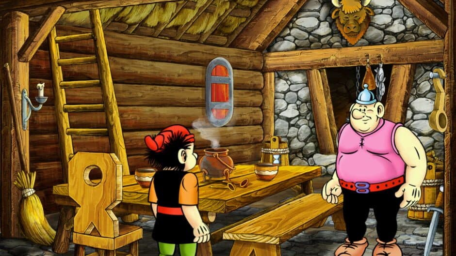 Kajko i Kokosz: Twierdza Czarnoksiężnika screenshot 1