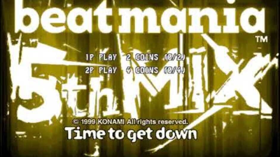 Beatmania 5thMix: Time to Get Down screenshot 1