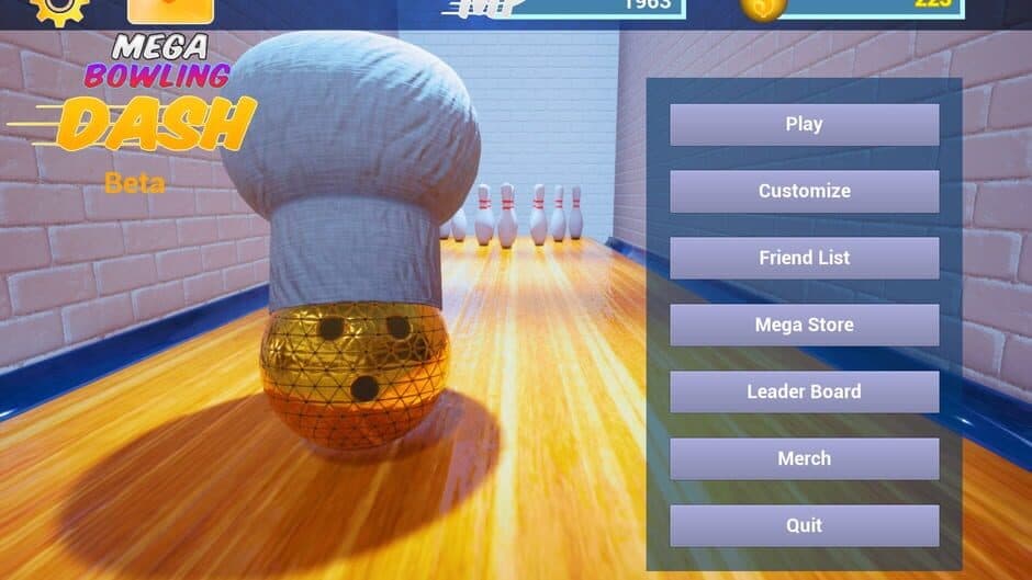 Mega Bowling Dash screenshot 1