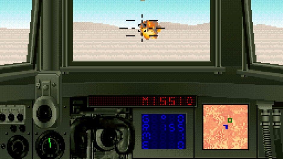 Garry Kitchen's Super Battletank: War in the Gulf screenshot 1