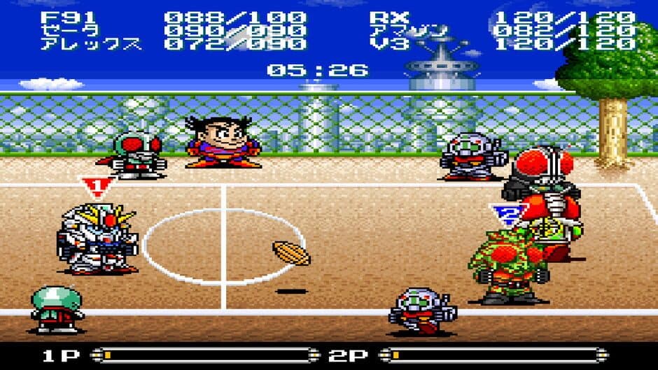 Battle Dodgeball: Toukyuu Daigekitotsu! screenshot 1
