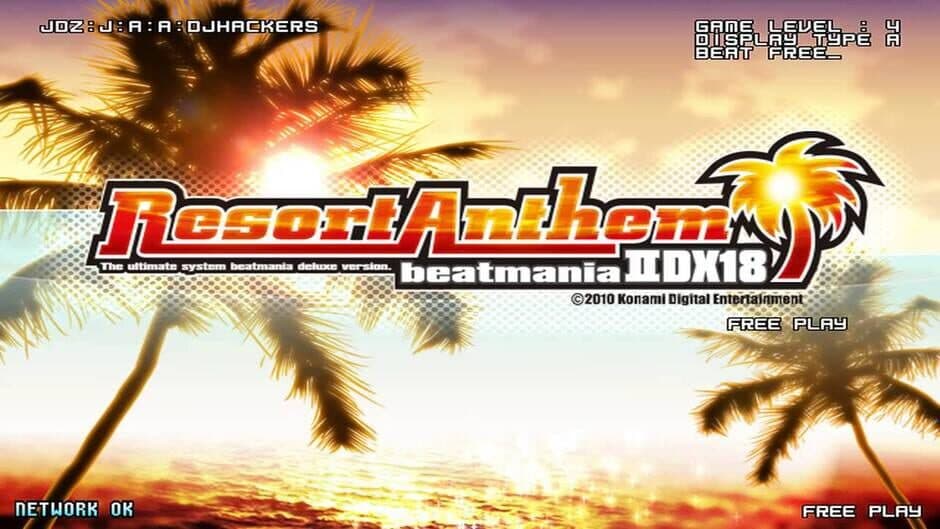 Beatmania IIDX 18 Resort Anthem screenshot 1