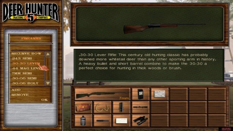 Deer Hunter 5: Tracking Trophies screenshot 1