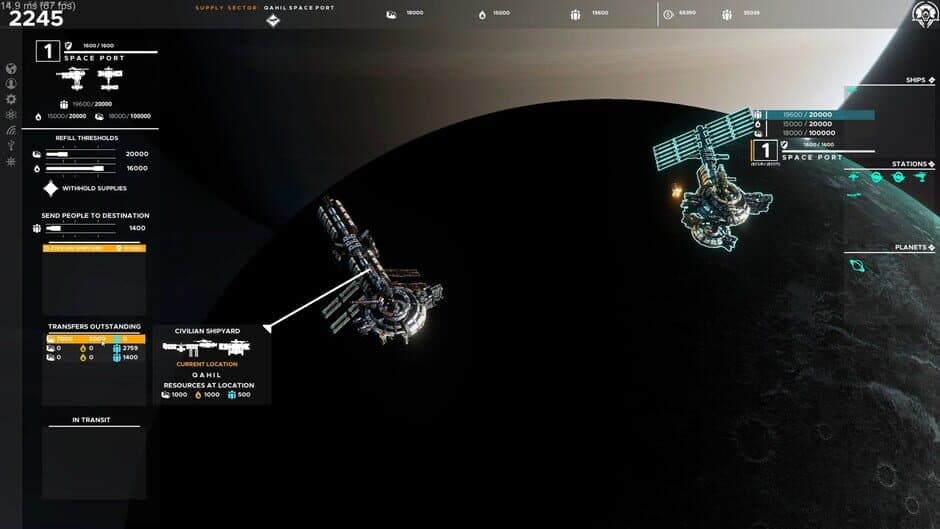 Falling Frontier screenshot 1