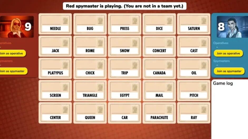 Codenames screenshot 1