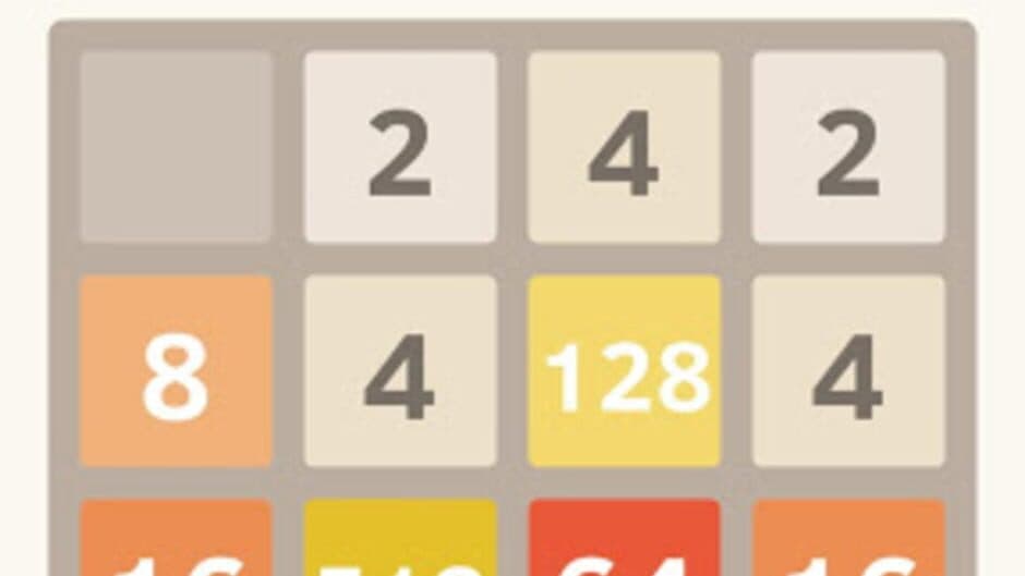 2048 screenshot 1