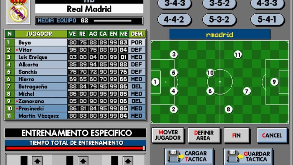 PC Fútbol screenshot 1