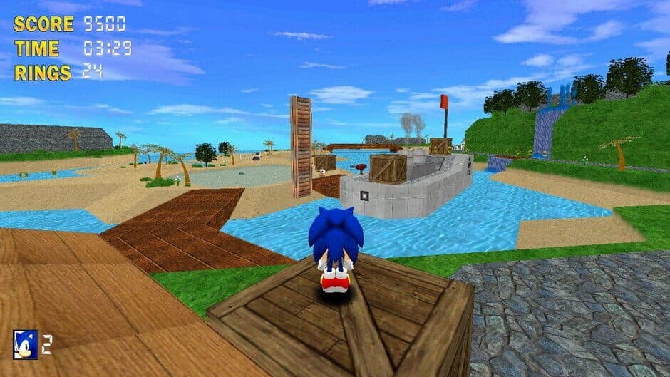 Sonic the Hedgehog 3D screenshot 1