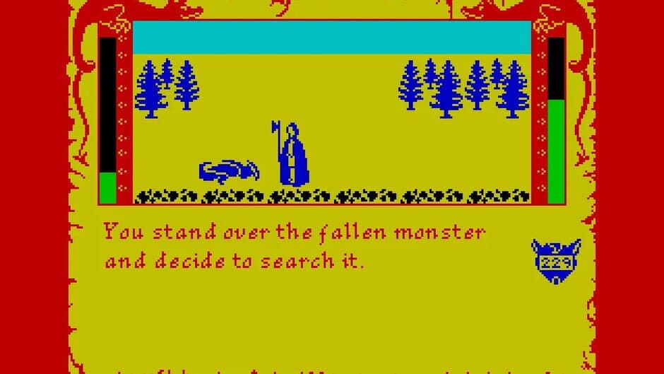 Lone Wolf: Flight from the Dark screenshot 2