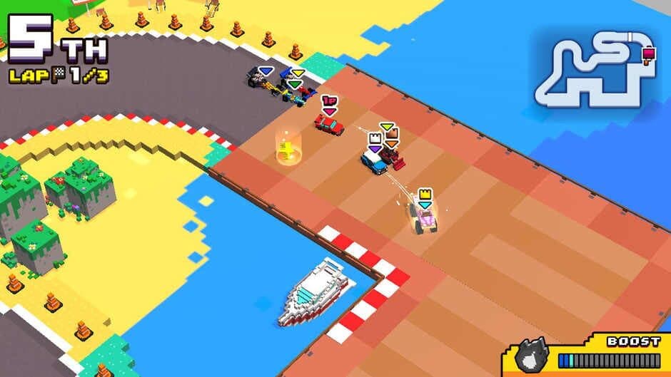 Chiki-Chiki Boxy Racers screenshot 2