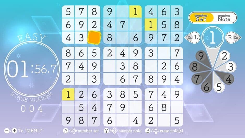Sudoku Relax 4 Winter Snow screenshot 5
