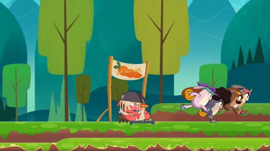 Rocket Rabbit - Coin Race screenshot 4