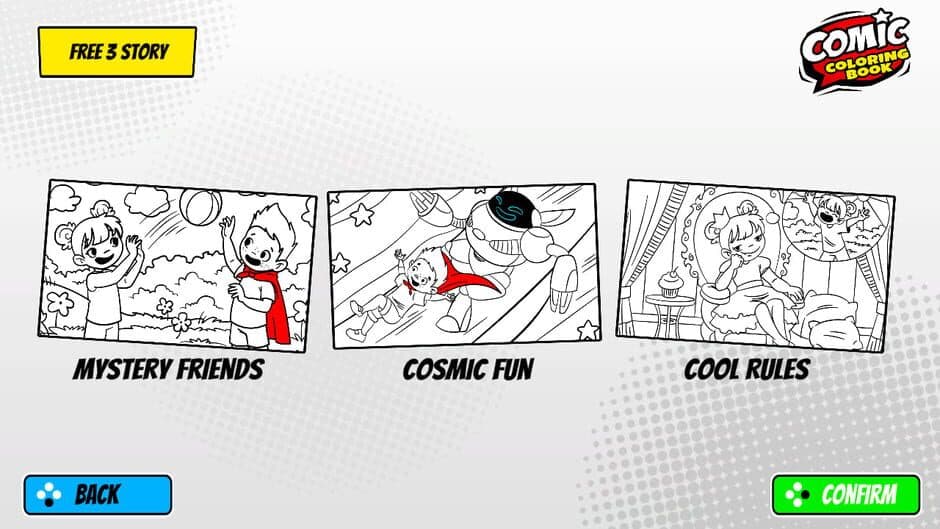 Comic Coloring Book screenshot 2