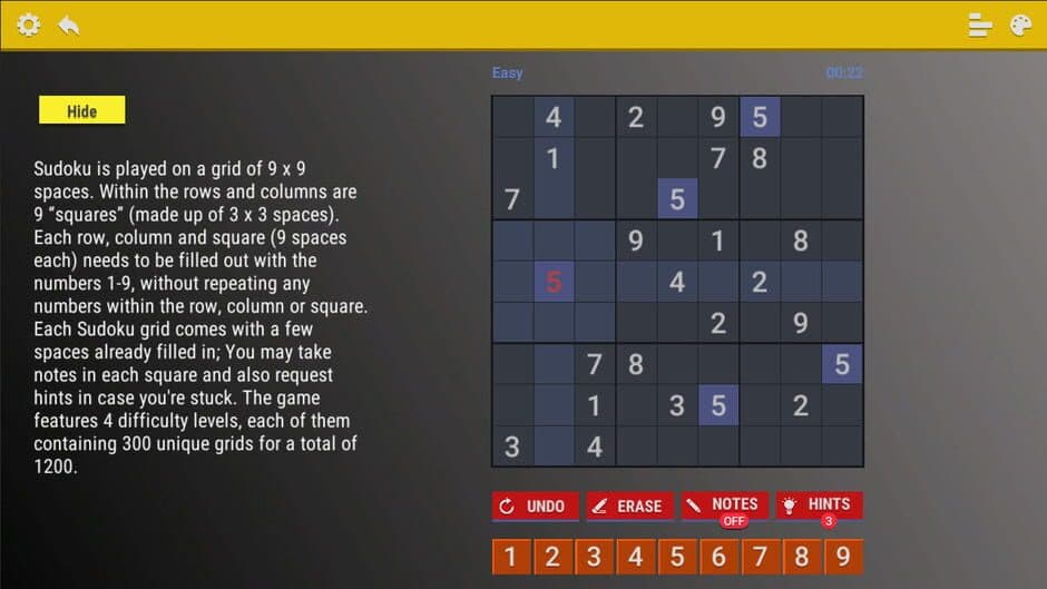 Sudoku Master screenshot 2