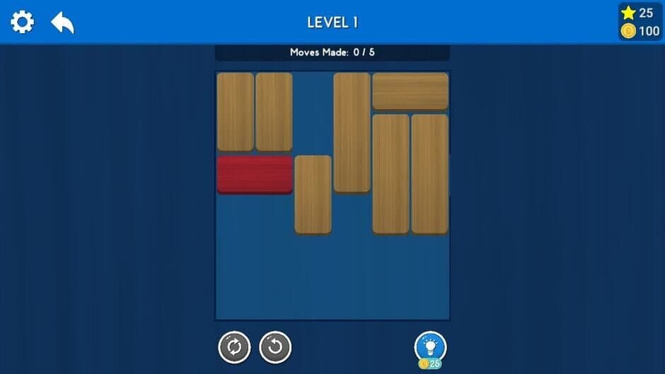 Wood Block Escape Puzzles screenshot 1