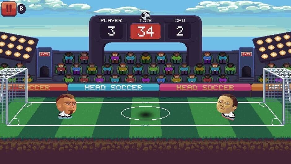 Pixel Head Soccer screenshot 3