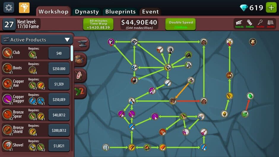Crafting Idle Clicker screenshot 4