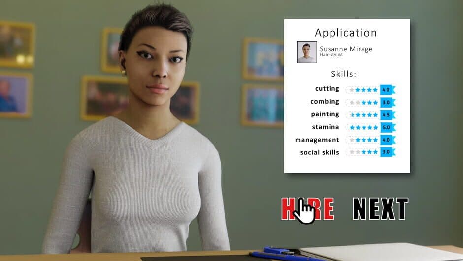 Hairdresser Simulator screenshot 1
