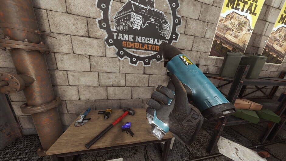 Tank Mechanic Simulator VR screenshot 2