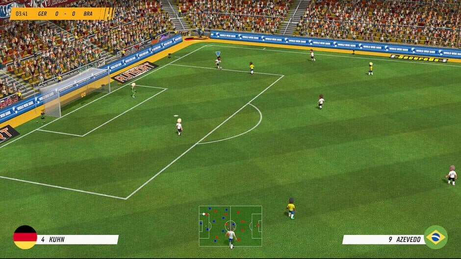 Super Soccer Blast: America VS Europe screenshot 5