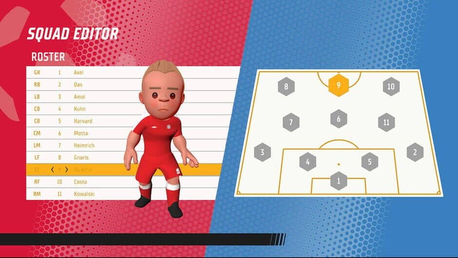 Super Soccer Blast: America VS Europe screenshot 1