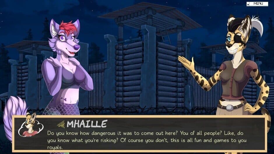 Furry Shakespeare: To Date or Not to Date Spooky Cat Girls? screenshot 2