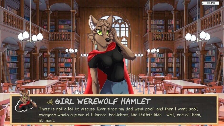 Furry Shakespeare: To Date or Not to Date Spooky Cat Girls? screenshot 3