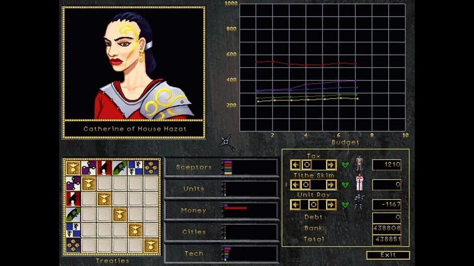 Emperor of the Fading Suns screenshot 1