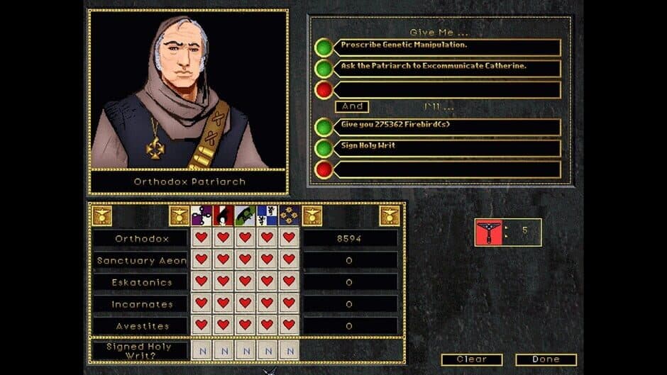 Emperor of the Fading Suns screenshot 3