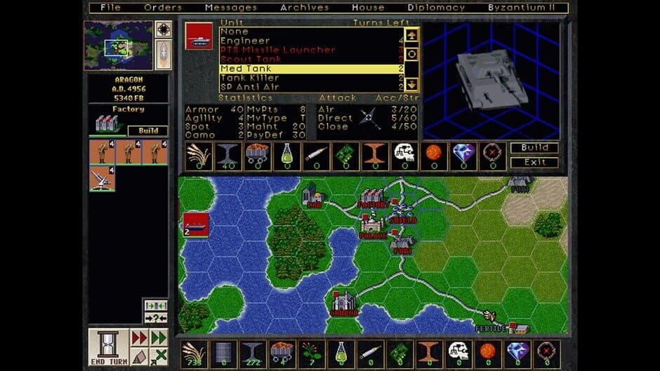 Emperor of the Fading Suns screenshot 4